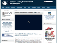 Tablet Screenshot of lfdcs.org
